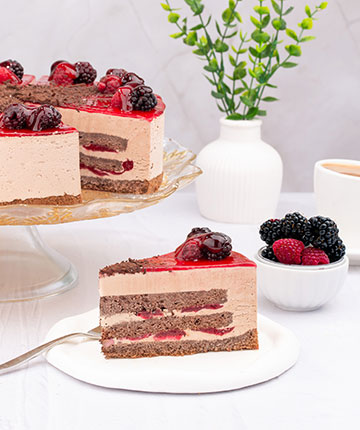 Black Forest Fruit Cake